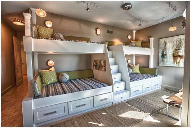 6 Amazing Bunk Bed Lighting Ideas For, Lighting Ideas For Bunk Beds