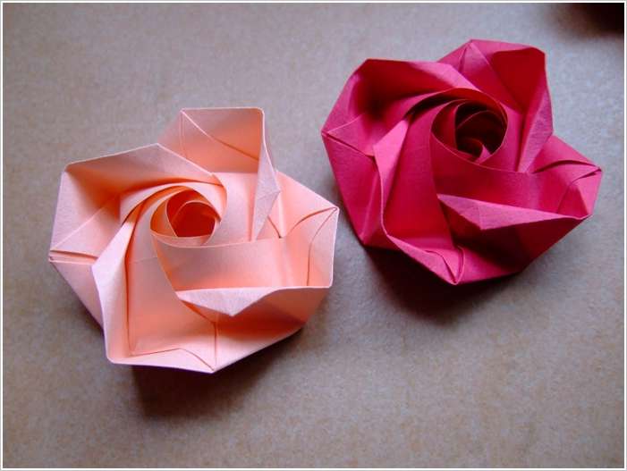 These Origami Roses are So Stunning and Creative