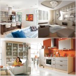 10 Amazing Ideas to Design Kitchen Combined with Living Room