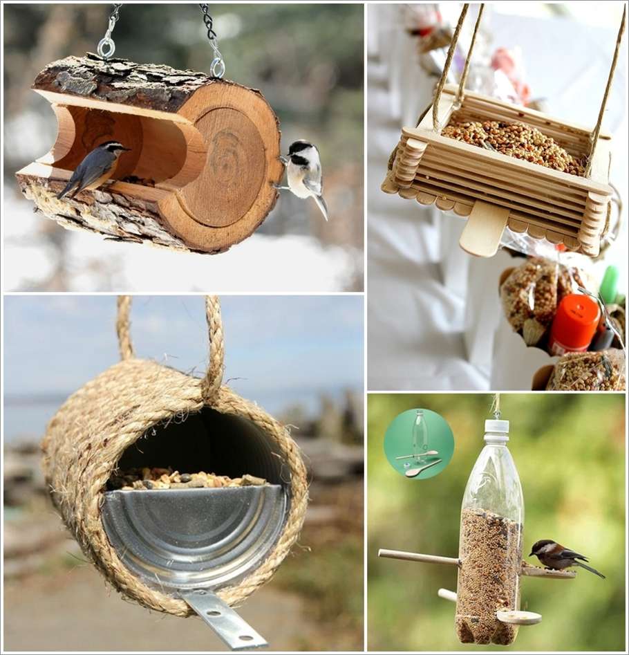 23 DIY Bird Feeder Ideas For Your Garden