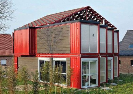 container-red-house