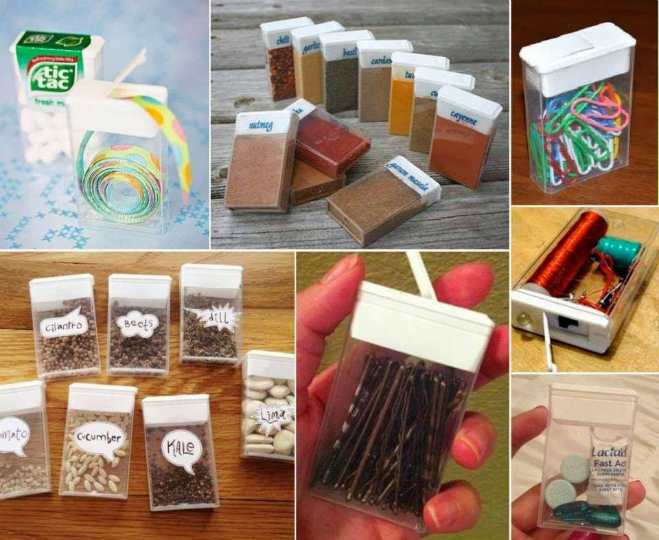 12 Ingenious Ideas to Repurpose Tic Tac Containers