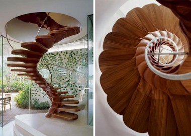 Flower Petal Stairs