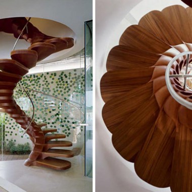 Flower Petal Stairs