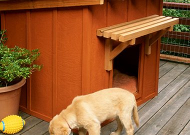 Mini Ranch Dog House