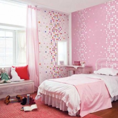 pink bedroom