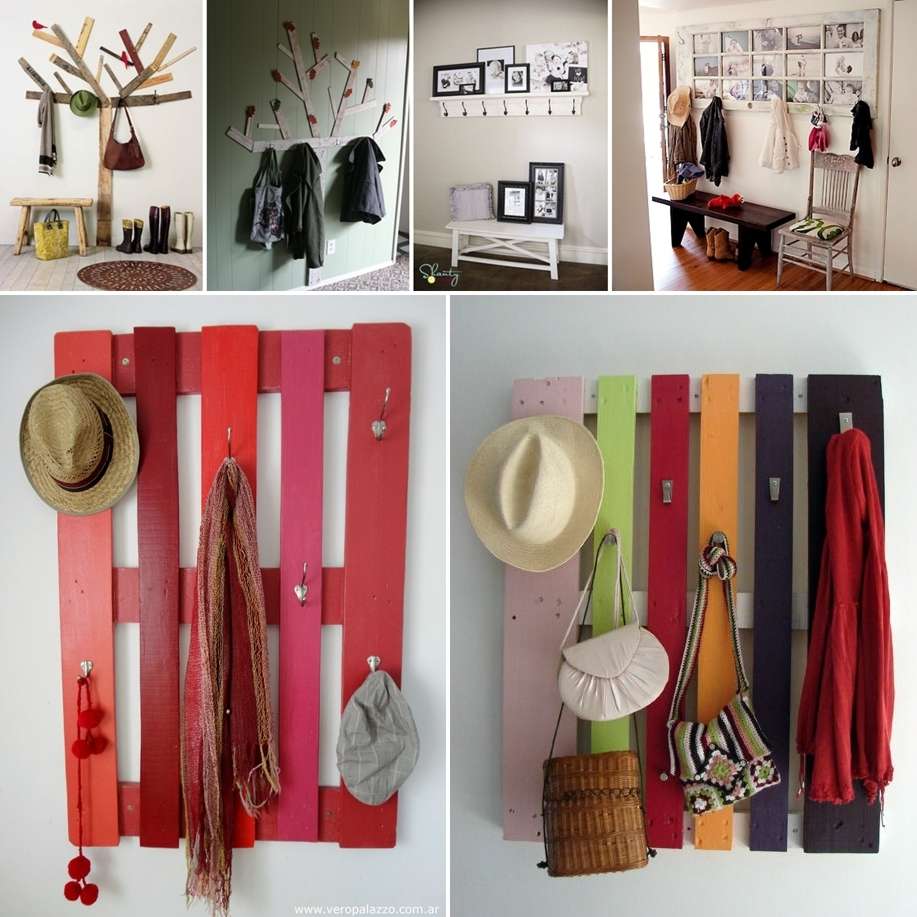 10 DIY Coat Rack Ideas for Your Mudroom