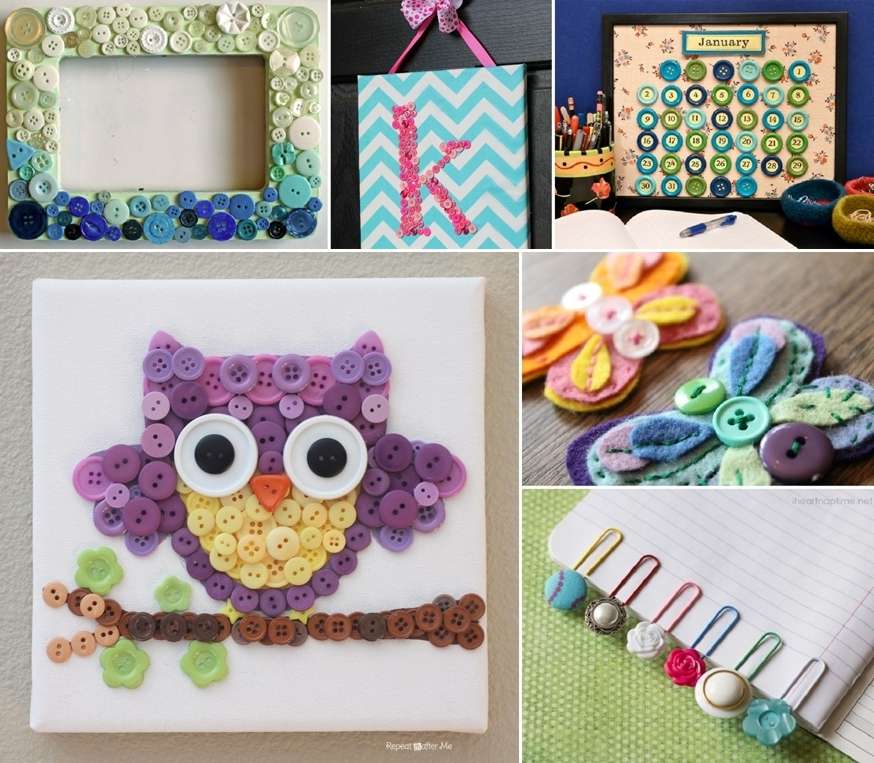 10 Cute DIY Button Projects for Your Kids