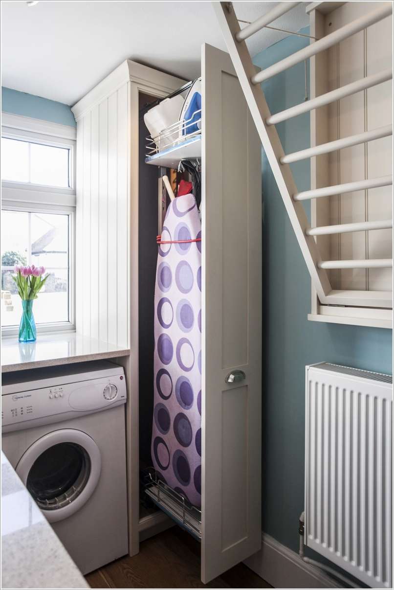 10 Clever Space-Saving Ideas for a Small Laundry Room