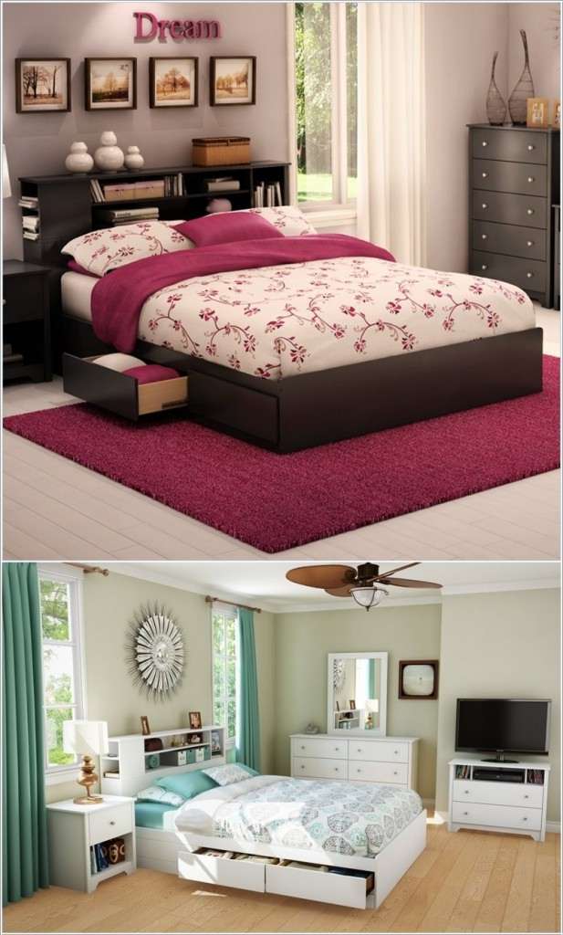 13 Clever Ideas to Use Bedroom Furniture for Storage
