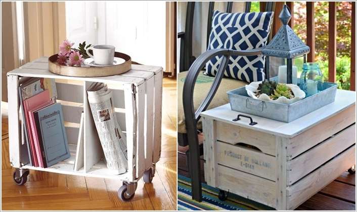 15 Painted Wooden Crate Projects That Are Just Amazing