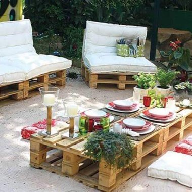 A Cozy Pallet Patio