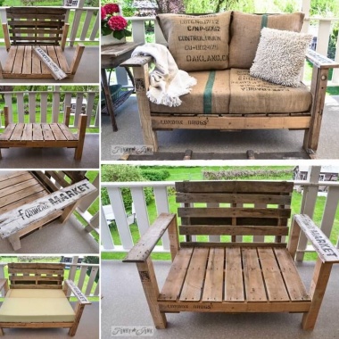 Build This Pallet Wood Chair for Your Patio fi