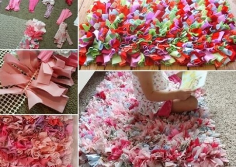 Make a Cozy and Comfy Rag Rug  fi