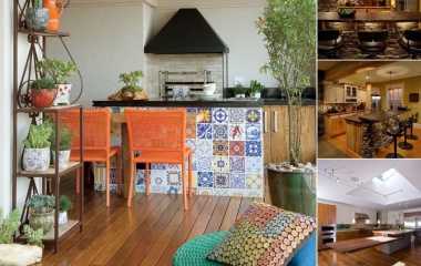 Make Your Kitchen Island Interesting and Cool  fi