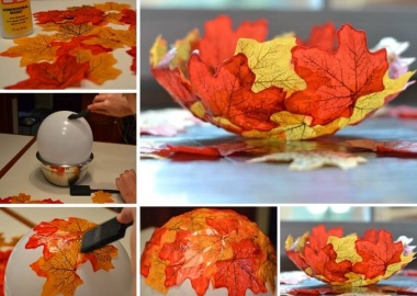 This Fall Leaf Bowl is Just Lovely fi