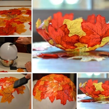 This Fall Leaf Bowl is Just Lovely fi