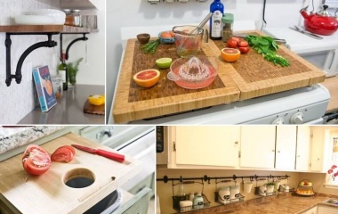Add More Counter Space Through These Clever Ideas fi