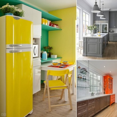 Design Your Kitchen with a Cool Color Scheme fi