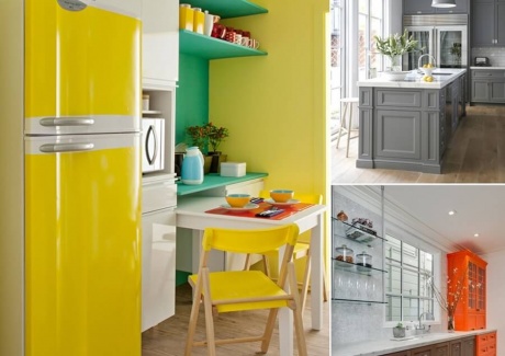 Design Your Kitchen with a Cool Color Scheme fi