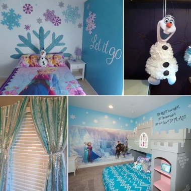 Fabulous Ways to Design a Frozen Themed Room fi