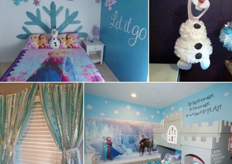 Fabulous Ways to Design a Frozen Themed Room fi