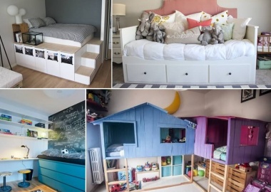 Here Are Some Ingenious Beds Made with IKEA Hacks fi