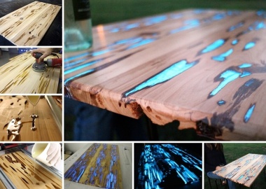 Look a Glow Table! This is Amazing fi