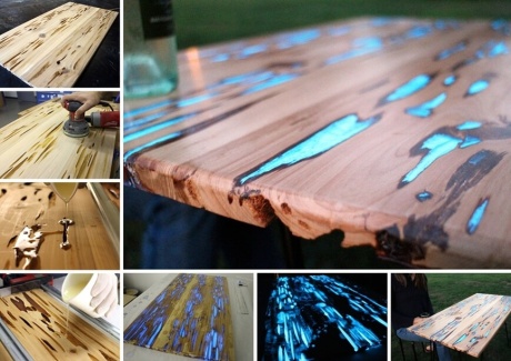 Look a Glow Table! This is Amazing fi