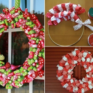 Make This Year's Christmas Decor with Ribbons fi