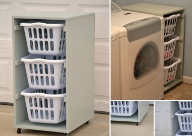 10 Practical DIY Projects for Laundry Room Organization fi