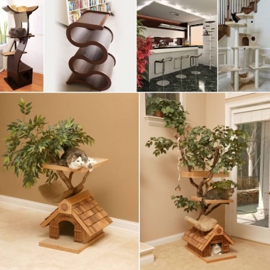 Cool Cat Tree Furniture Designs Your Cat Will Love fi