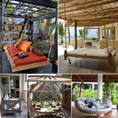 Have a Look At These Amazing Outdoor Hanging Beds fi