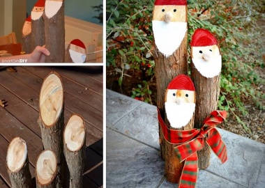 How About Making Log Christmas Decorations fi