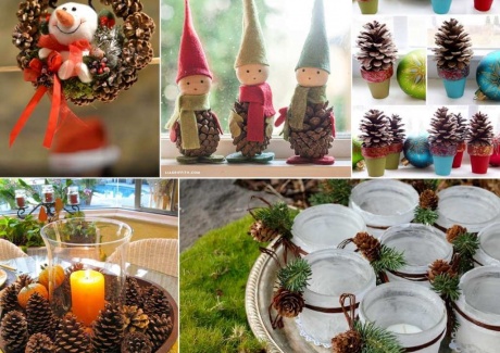 How To Make Decor Projects with Mini Pine Cones fi