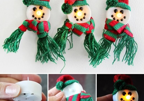 Make These Adorable Magnetic Snowmen fi