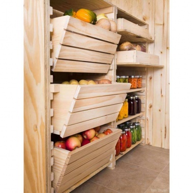 This Root cellar Storage System is All You Need to Keep Your Produce Fresh fi