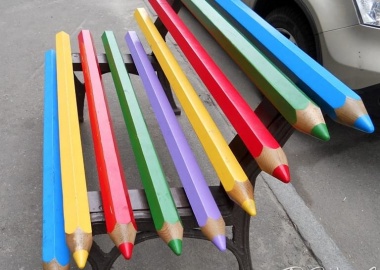 10 Cool Color Pencil Inspired Home Decor Ideas fi