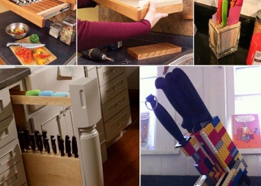 10 Creative Ways to Store Kitchen Knives fi