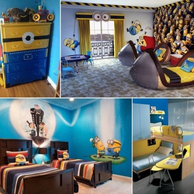 10 Cute and Cool Minions Kids Room Ideas fi