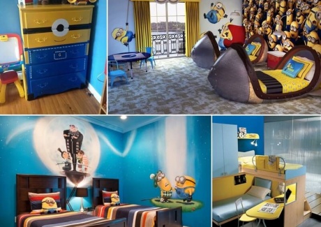 10 Cute and Cool Minions Kids Room Ideas fi