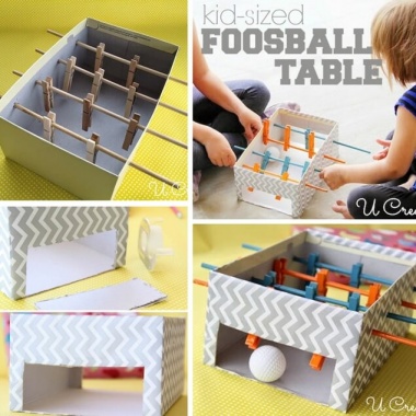 Make This Cute Mini Football Table for Your Kids fi