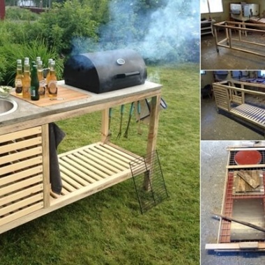 This Portable Outdoor Barbecue is Just Superb fi
