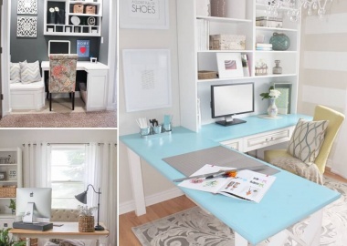 10 Chic and Beauteous Home Office Desk Ideas fi