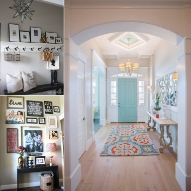 10 Chic Ways to Decorate Your Entryway Wall fi