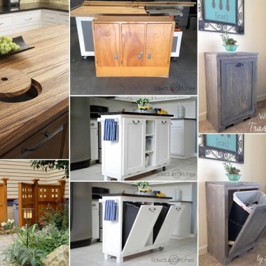 10 Clever Ways to Hide a Trash Can fi