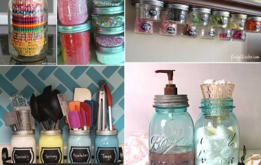 10 Clever Ways to Use Mason Jars for Storage fi