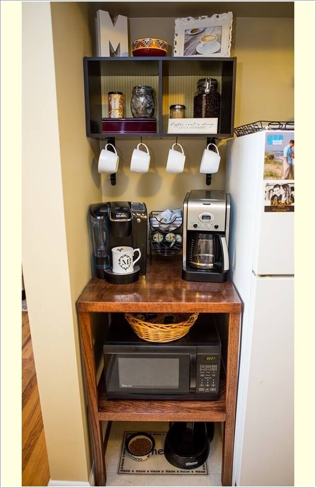 10 Places in Your Home Where You Can Set Up a Coffee Station