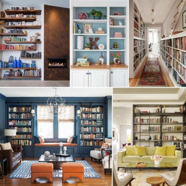 11 Creative Ways to Style a Bookcase fi