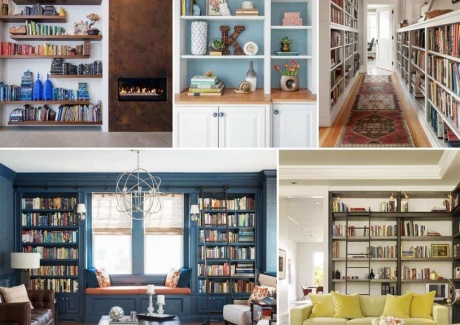 11 Creative Ways to Style a Bookcase fi